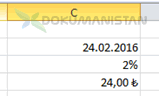 Excel Tarih Veri Tipi Sayısal’dan Türemiştir