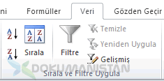 Sıralama Butonları