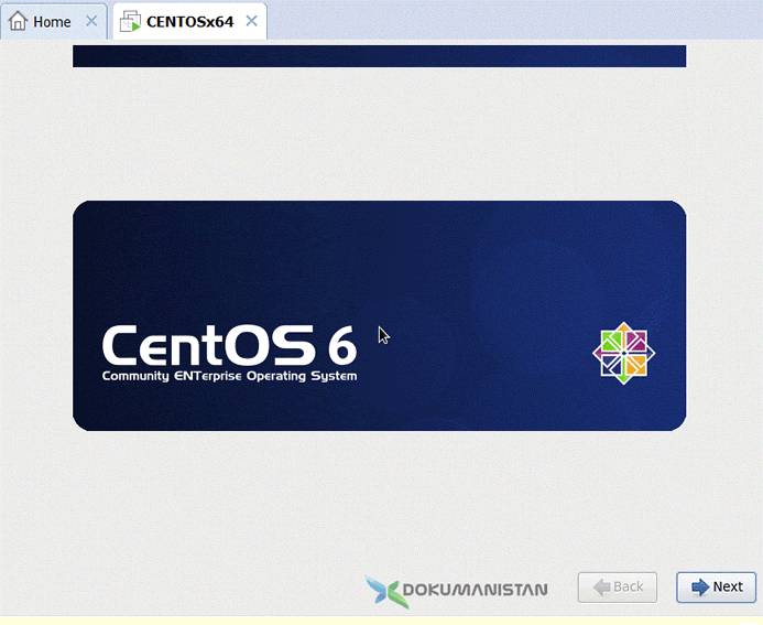 Centos Kurulum Home