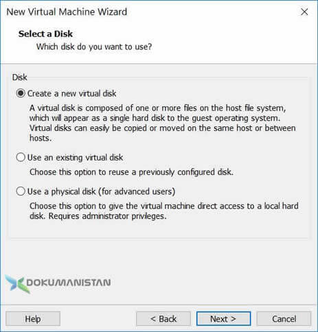 Select a Disk