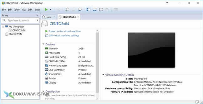 Edit virtual machine settings
