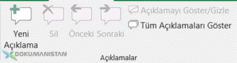 Açıklamalar - Comments
