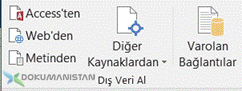 Dış Veri Al - Get External Data