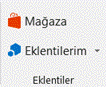 Eklentiler - Add-ins
