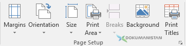 Page Setup - Sayfa Yapısı