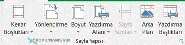 Sayfa Yapısı – Page Setup