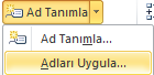 Adları Uygula