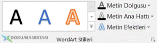 WordArt Stilleri – WordArt Styles