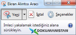 Windows Ekran Alıntısı Aracı
