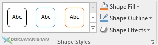 Shape Styles - Şekil Stilleri