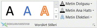 WordArt Stilleri – WordArt Styles