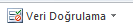 Veri Doğrulama Buton