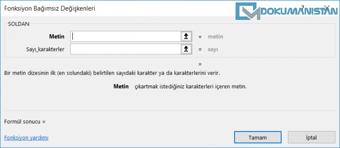 Soldan Fonksiyonu