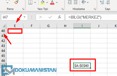 Bilgi Fonksiyonu Merkez