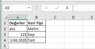 Veri Tipi Kontrolü ile Tedbirler