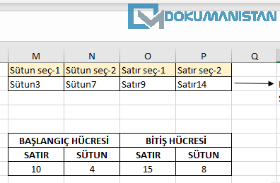 Liste Veri Seçi Alanı