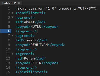 XML NEdir
