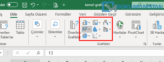 Giriş Sekmesi - Grafikler