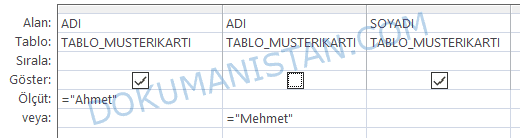 Or Operatörü Alternatif Okul