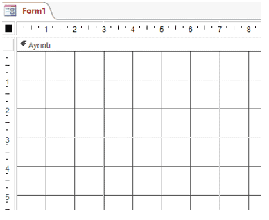 Boş Form Ekranı