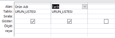 DATEIFF Sorgu Tasarımı