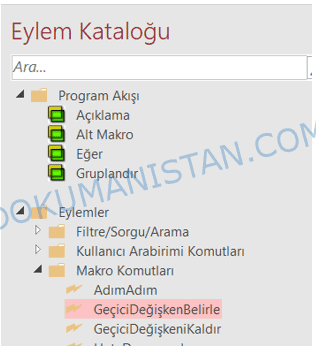Eylem Kataloğu