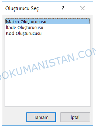Makro Oluşturucu