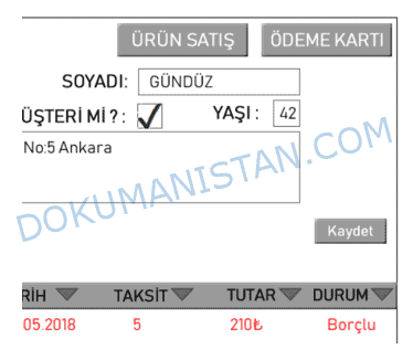Örnek Form Tasarlama