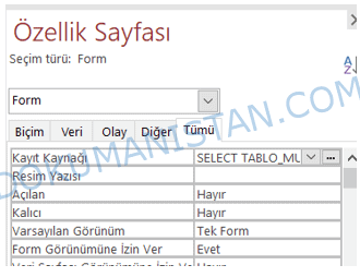 Özellik Sayfası