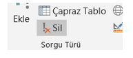 Sil Sorgu Butonu