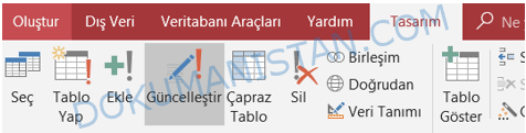 Tasarım Güncelleştir Butonu