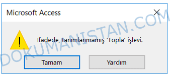 Topla Hatası Vermesi