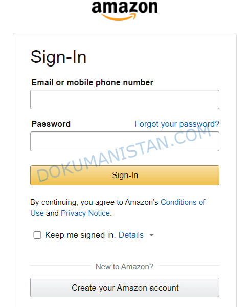 Merch By Amazon Üyelik